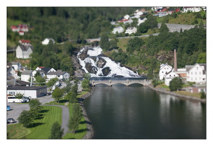Tilt sur fjord
